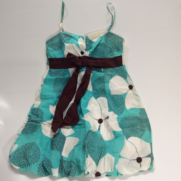 Speechless | Juniors 7 Dress Brown Bow New With Tags NWT - Picture 2 of 9